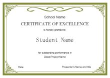 Customizable Certificate Templates - Free Download - Edraw
