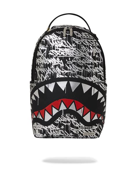 Sprayground Backpack | Alças, Alça de ombro, Dente de tubarão