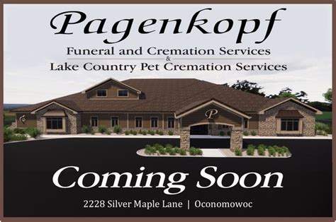 Oconomowoc's Pagenkopf Funeral Home will move to Summit site