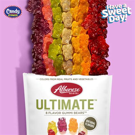 Albanese Ultimate 8 Flavor Gummy Bears 141g - Candy Corner