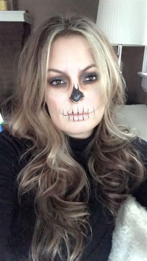 Skeleton Face Paint For Girls