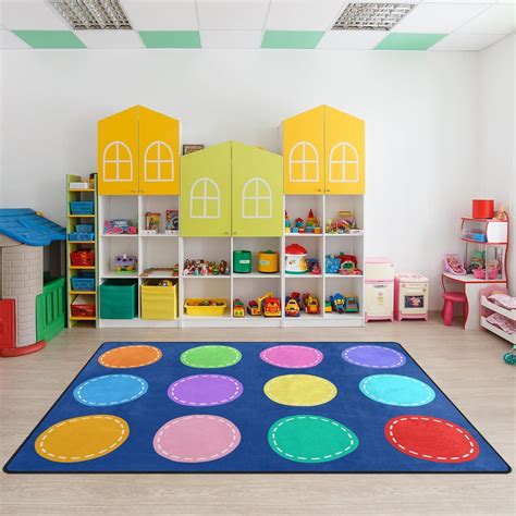 Amazon.com: Classroom Carpets Playmat Rugs - 5x7 Ft Kids Rug with ...