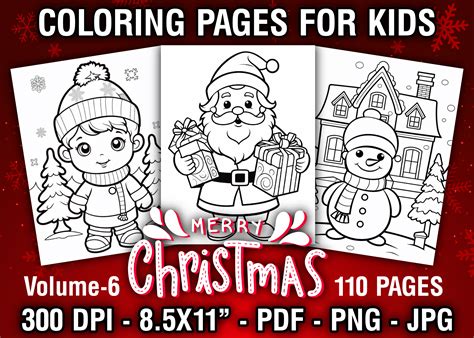 Merry Christmas Coloring Pages Printable