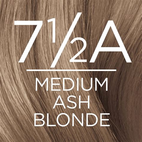 L'Oreal Paris Excellence Creme 7.5A Medium Ash Blonde Hair Color - Gray ...