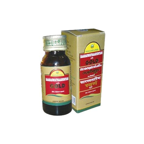 Buy Nagarjuna Saaraswathaarishtam With Gold - Uses, And Ingredients