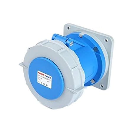 Powerpack IP 67, 63 A, 230V, 6h, Single Phase, 3 Pin Industrial Socket ...