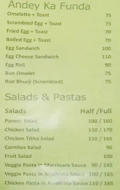 Menu at Mr. Frank Cafe, Gurugram, Badshahpur Sohna Rd Hwy