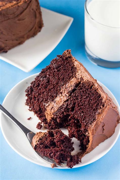 chocolate cake recipe double layer