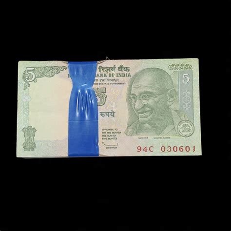 Rs 5 Birthday Anniversary Note Packet Special Edition Serial 030601