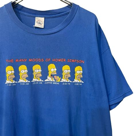 L THE SIMPSONS PRINT T-SHIRT XLARGE | skrova