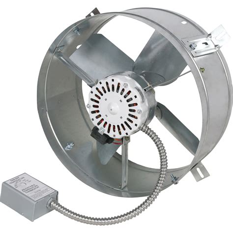 Cool Attic Gable-Mount Attic Exhaust Ventilator Fan — 1,300 CFM, Model ...