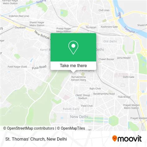 How to Get to St. Thomas' Church in Delhi by Bus, Metro or Train?