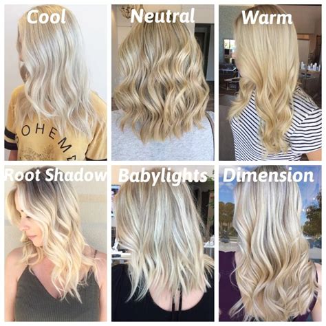 Different Types Of Blonde Hair Shades at Tina Mooney blog