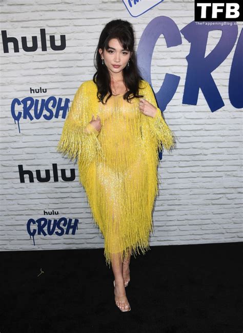 Rowan Blanchard Stuns In A See-Through Dress At Hulus Original Film Crush Premiere In Hollywood ...