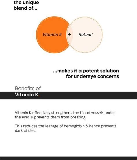 Minimalist Vitamin K + Retinal 01% Eye Cream for under-eye dark circles ...