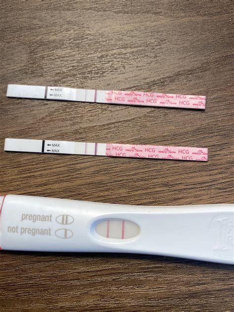 12 Dpo Positive Pregnancy Test 12 DPO Prueba (Easy@Home Pregnancy
