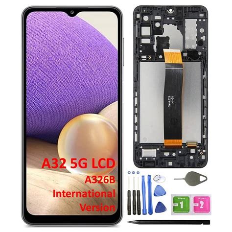 Buy Galaxy A32 5G LCD Screen Replacement with Frame for Samsung Galaxy ...