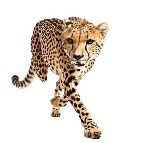 Running Cheetah Or Leopard Animal In Motion, Cheetah, Leopard, Design ...