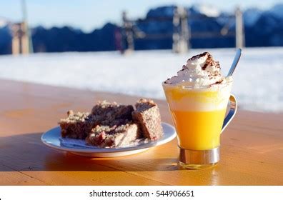Italian Hot Drink Bombardino Italy Europe Stock Photo 544906651 ...