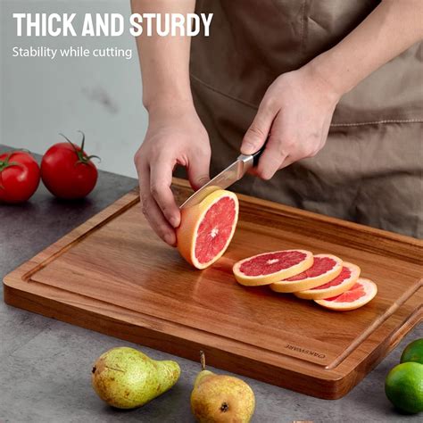 OAKSWARE Cutting Boards, 16.5x13 Large Acacia Wooden Cutting India | Ubuy