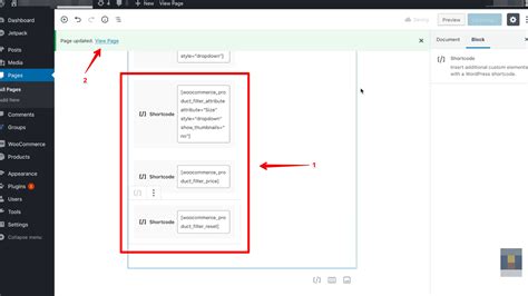 Shortcode WordPress 的图像结果