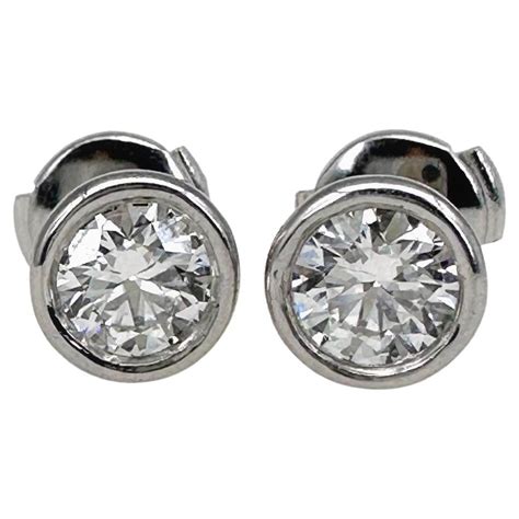 Tiffany and Co. Peretti Diamond-by-the-Yard Bezel Set 1.20cts. Total ...