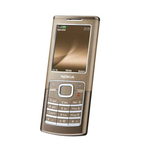 Nokia 6500C Bluetooth GSM 3G Quad- Band Refurbished Cell Phone ...