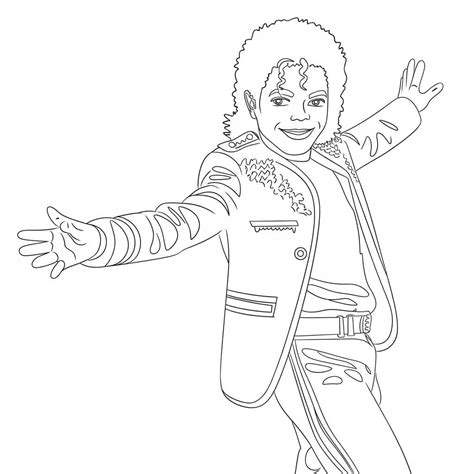 Printable Michael Jackson Coloring Pages [2025]