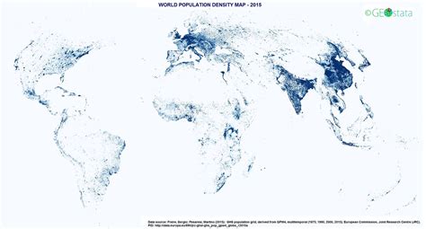 World Population Distribution Map 的图像结果