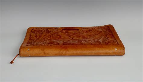 Western Style Hand Tooled Leather Attache Case For Sale at 1stDibs ...