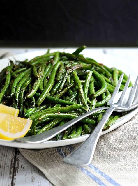Grilled String Beans
