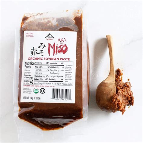Namikura Miso Co. Red Aka Miso Paste 1kg (2.2 lbs) - Aged 6 Months ...