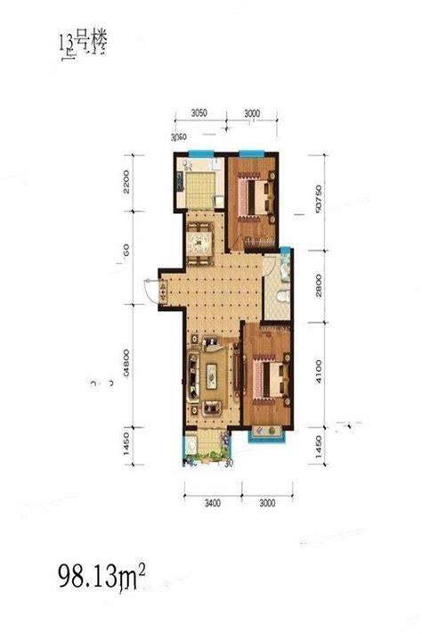 河北省省石家庄市 幸福城 0m²户型图 - 小区户型图 -躺平设计家