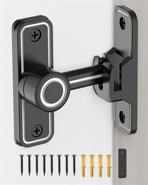 Amazon.com: Heavy Duty Gate Latches 90 Degree Right Angle Barn Door ...