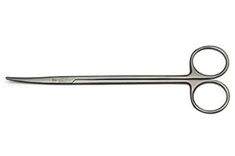 SISCO Metzenbaum Scissors (Curved), 180mm (Single) : Amazon.in ...