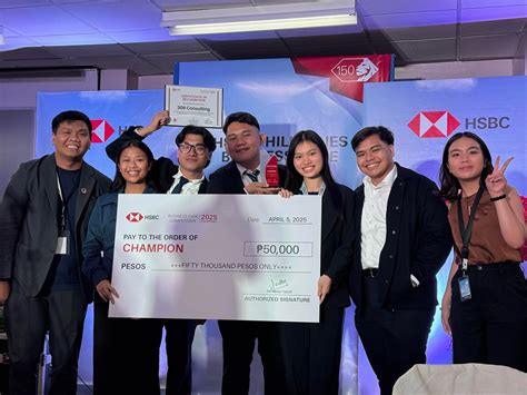 Ateneo’s 309 Consulting wins national title at the HSBC Philippines Business Case Competition ...