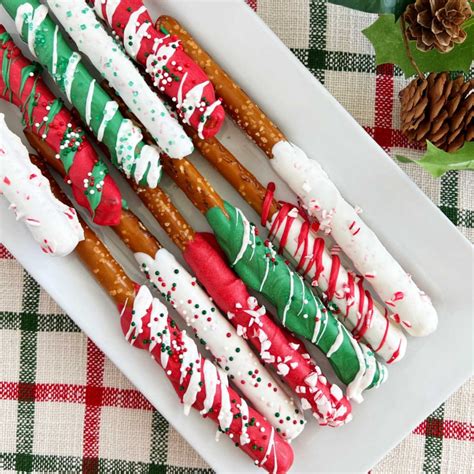 Christmas Pretzel Rods Recipe - Meatloaf and Melodrama