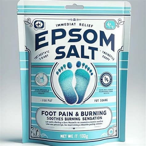 Fast-Acting Epsom Salt 2 Kg for Pain Relief and Relaxation, Guaranteed ...