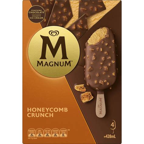 Calories in Magnum Ice Cream Honeycomb Crunch calcount