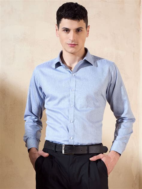 Mint Regular Fit Formal Shirt - Smart Fit - Dennison – Dennison Fashion ...