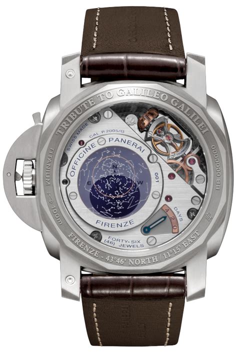 Panerai Luminor Turbillon Equation of Time PAM 36500 50mm Manual Wind ...
