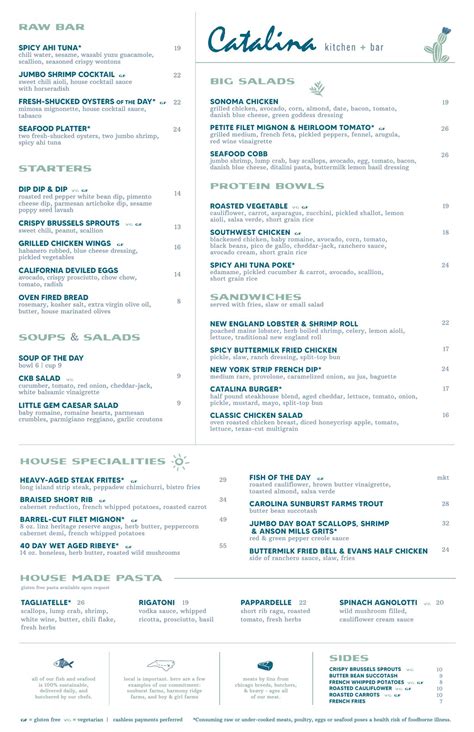 Catalina Kitchen + Bar, Charlotte - Menu, Reviews (122), Photos (20 ...