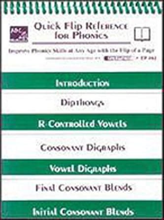 Buy Quick Flip Reference for Phonics Book Online at Low Prices in India ...