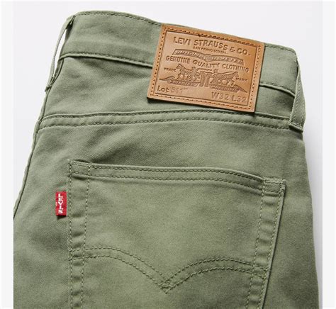 511™ Slim Fit Performance Cool Men's Pants - Green | Levi's® US