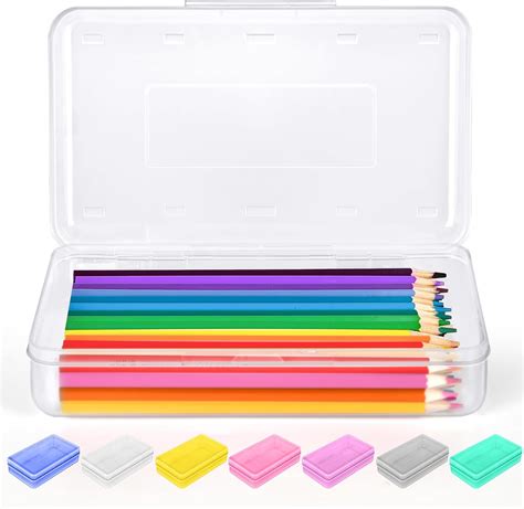 Sooez 1 Pack Clear Pencil Box, Large Plastic Pencil India | Ubuy