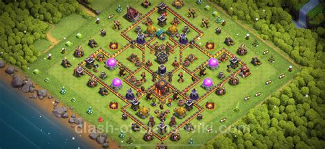 Trophy (Defense) Base TH10 with Link, Legend League, Hybrid - Clash of ...