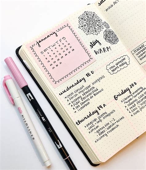 Caderno top Bullet Journal Inspo, Planner Bullet Journal, Bullet ...