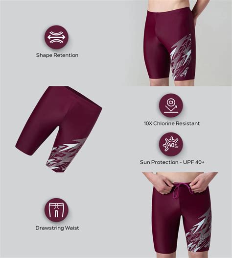 Buy Speedo Men's Enduraflex Medley Gala Logo Print Jammer - Chockaberry ...