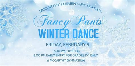 McCarthy Winter Family Dance, Miriam F Mccarthy School, Framingham, 9 ...