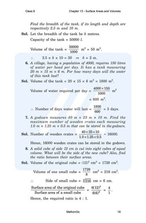 Image result for Class 9 Maths Chapter 13.7